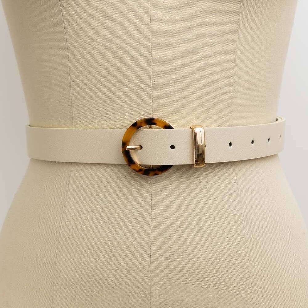 Tortoise Shell O Ring Belt - Picture 2 of 2